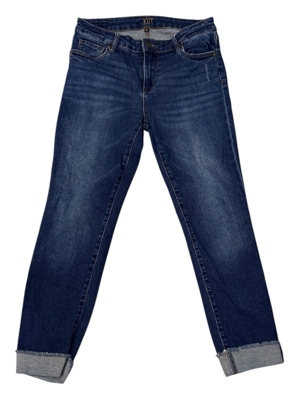 Kut from the Kloth Indigo Boyfriend Jeans